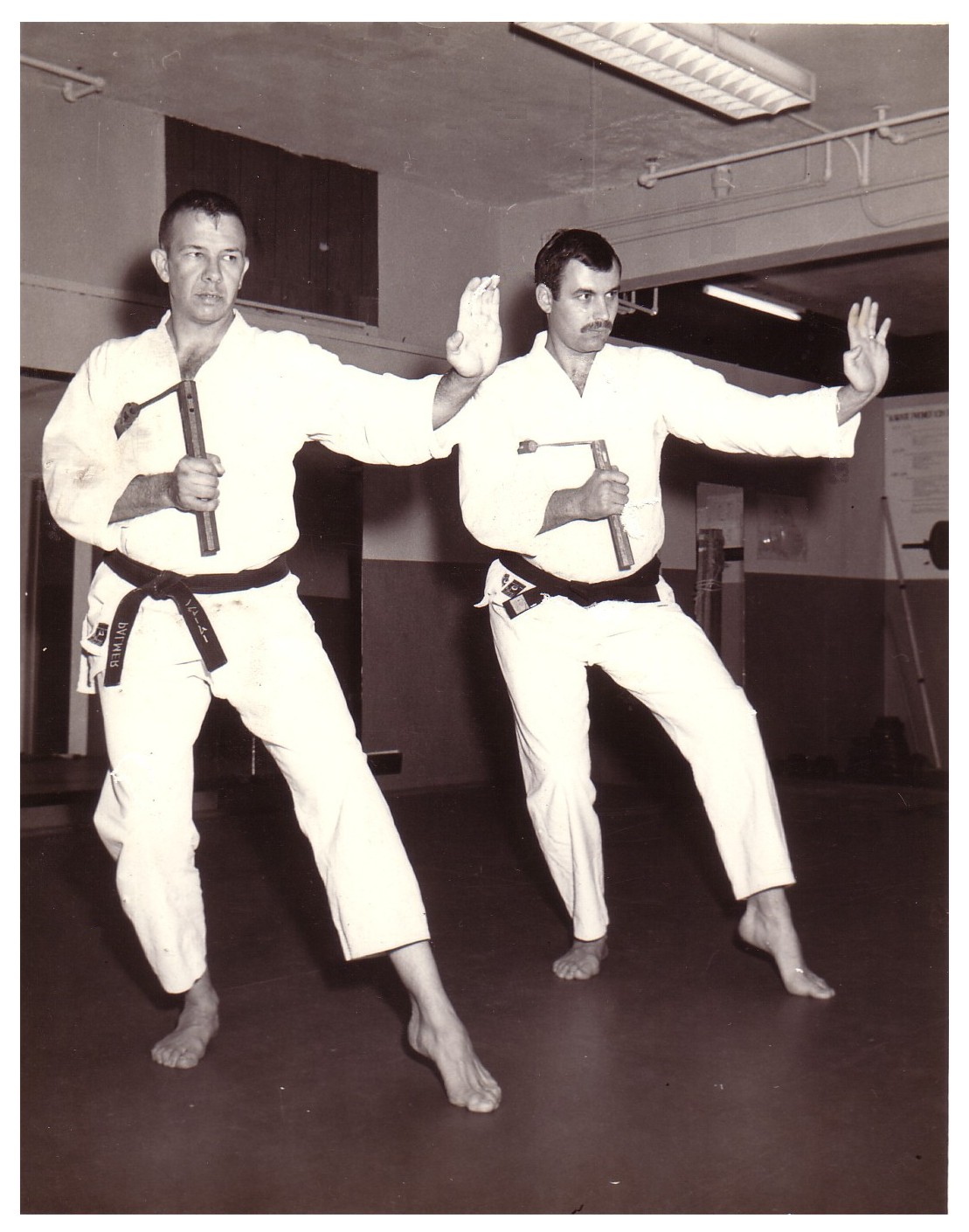 Renshi Sam Palmer & Sensei Bud Shafer