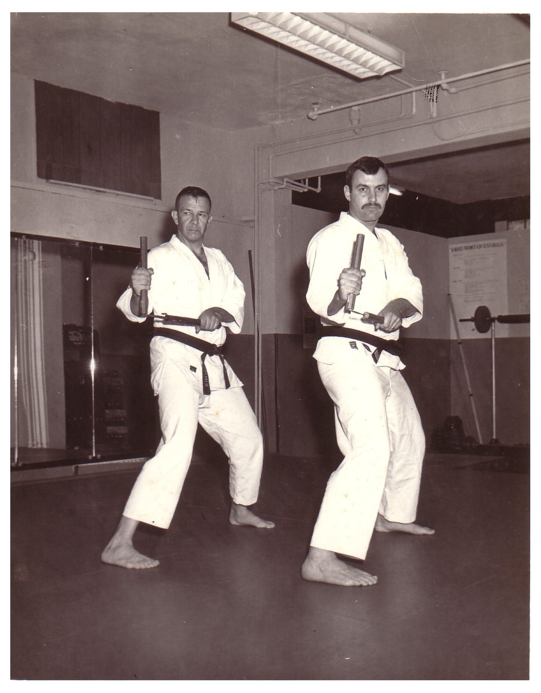 Renshi Sam Palmer & Sensei Bud Shafer